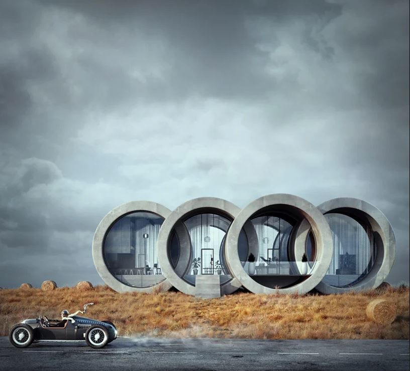 5 Casas inspiradas en logos de&nbsp;marcas